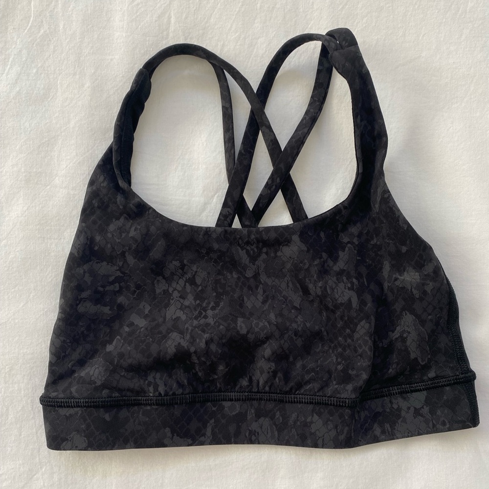 Lululemon Energy Camouflage sports bra Sz 2